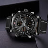 Relógio Masculino NAVIFORCE 9132 esportivo Militar pulseira de couro.